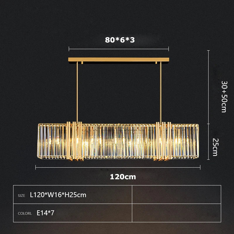 Lustre Dimmable LED Chandelier