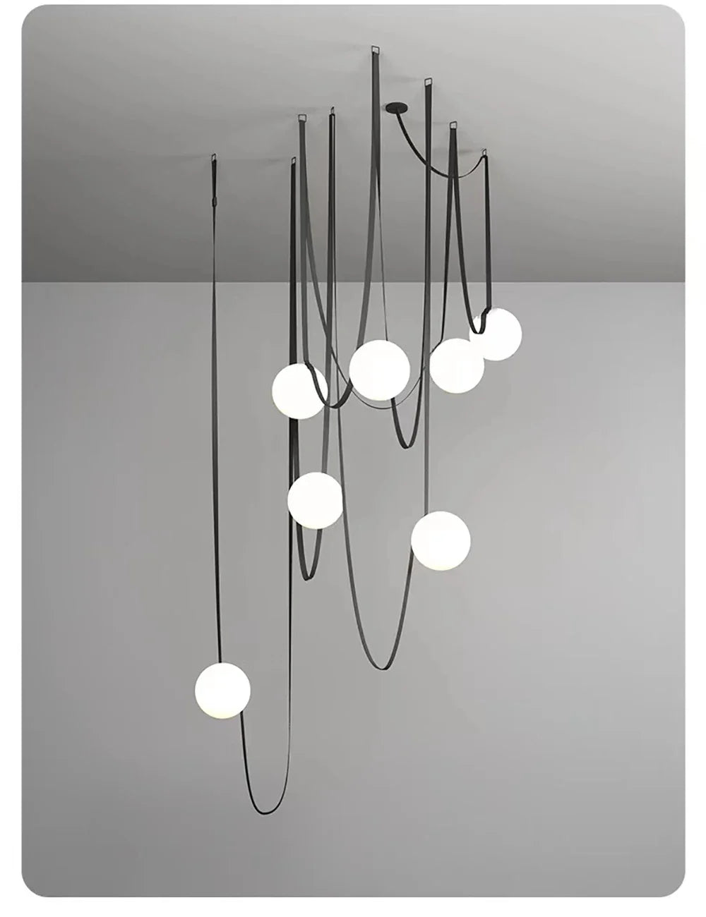 Privet Suspension Designer Chandelier Luminaire