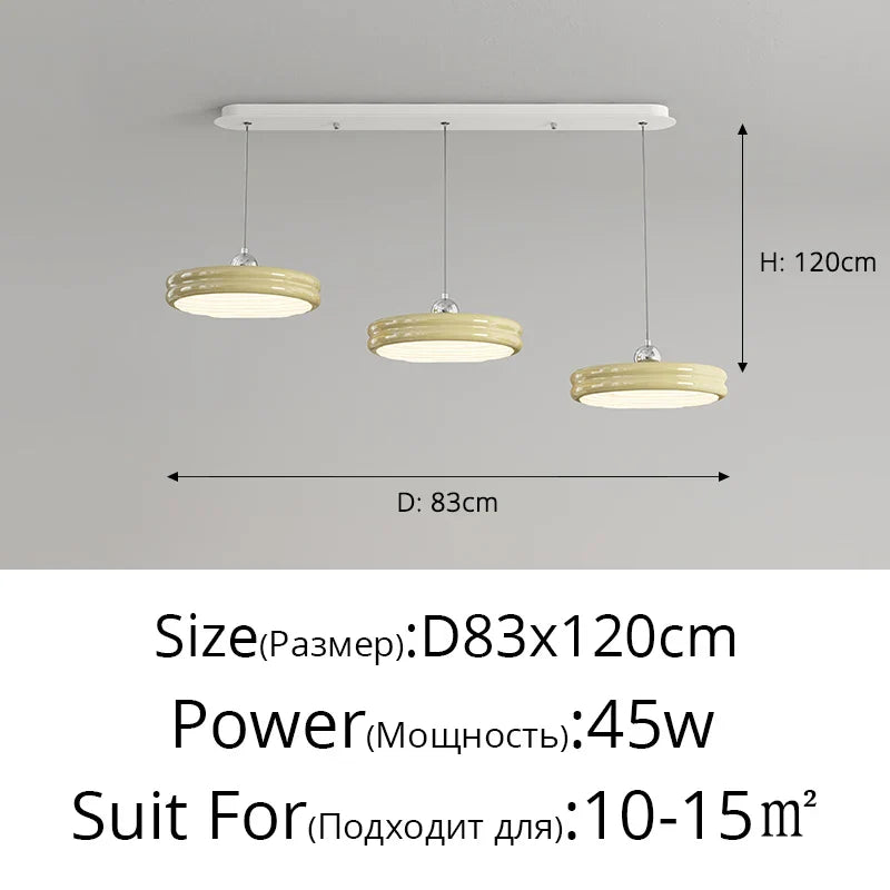 Qiyi Somdave Luxury Circular Pendant Light