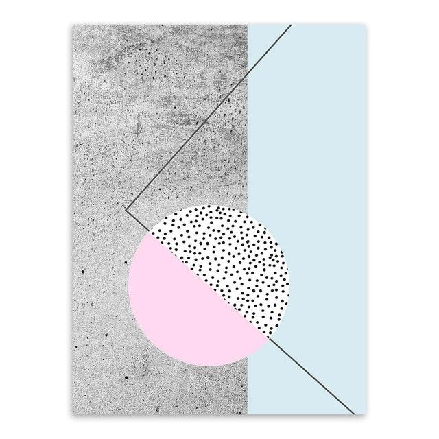 Abstract Geometric Texture Shape Large Canvas Art Poster Print Wall Picture Painting Modern Nordic Living Room Decor