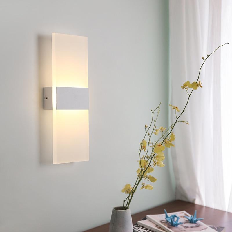 Avenila Acrylic LED Simple Hotel Wall Sconce Light