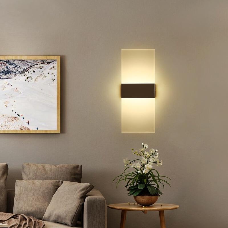 Avenila Acrylic LED Simple Hotel Wall Sconce Light