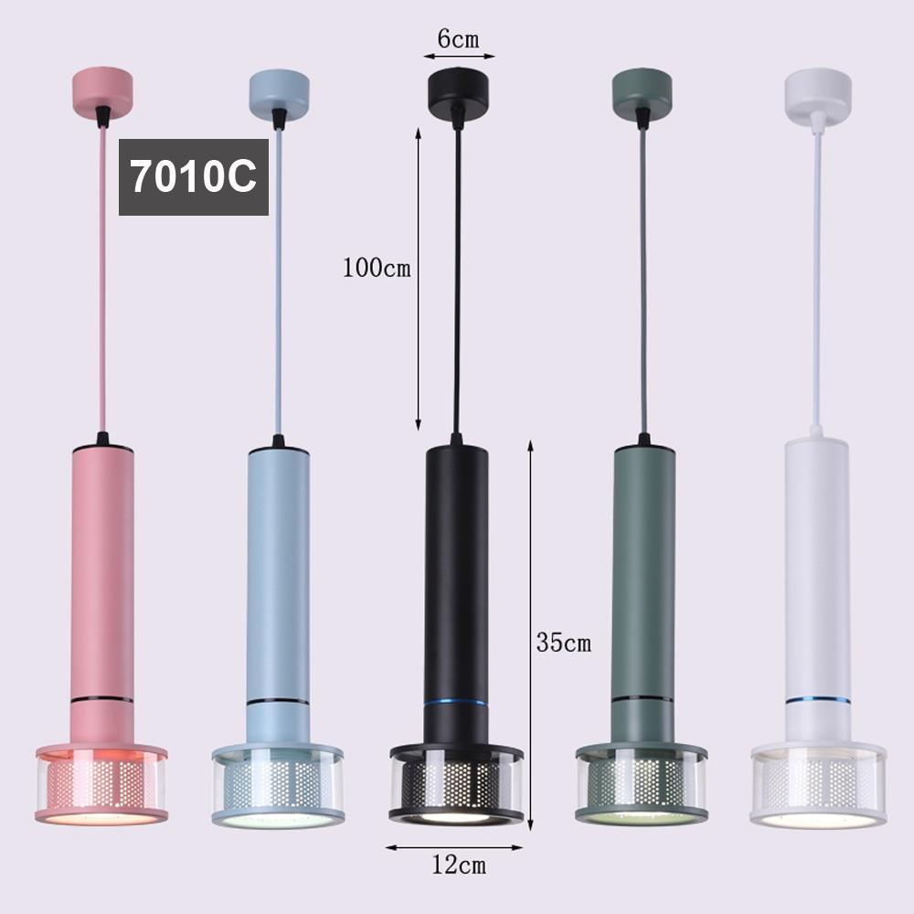 Colorful LED Pendant Light 15W - 3 Styles