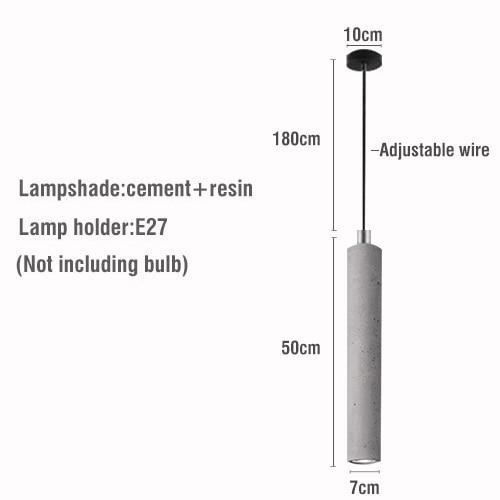 Concrete Modern Pendant Lights - Avenila Select