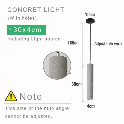 Concrete Modern Pendant Lights - Avenila Select