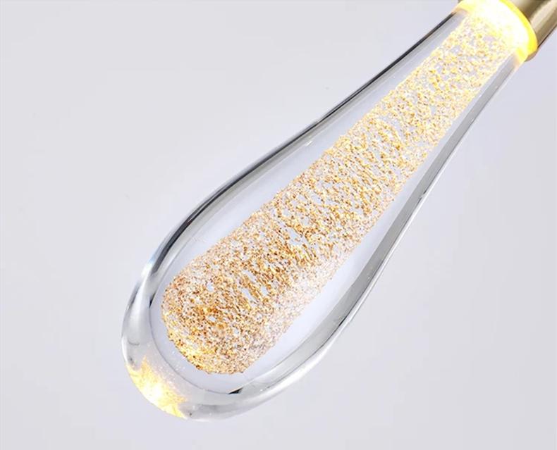 Designer LED Water Drop Pendant Light