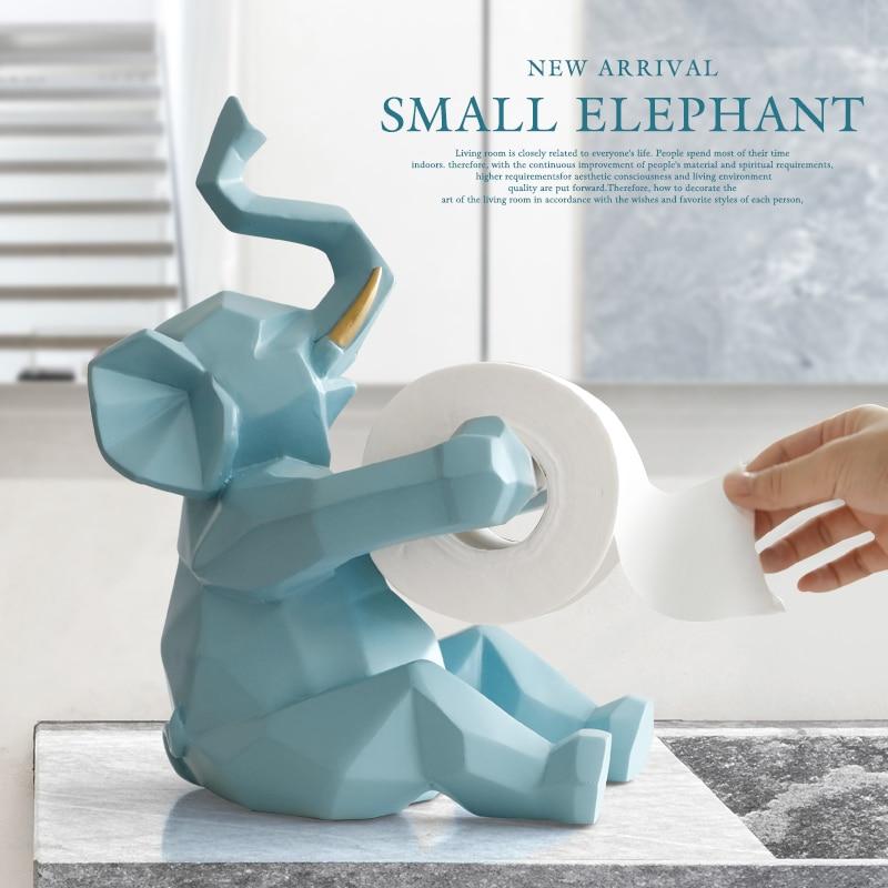 Elephant & Deer Toilet Paper Holder for Bathroom