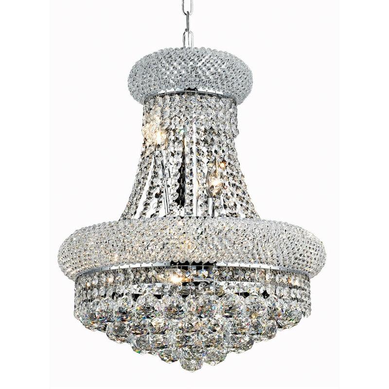 French Empire Gold Crystal Chandelier