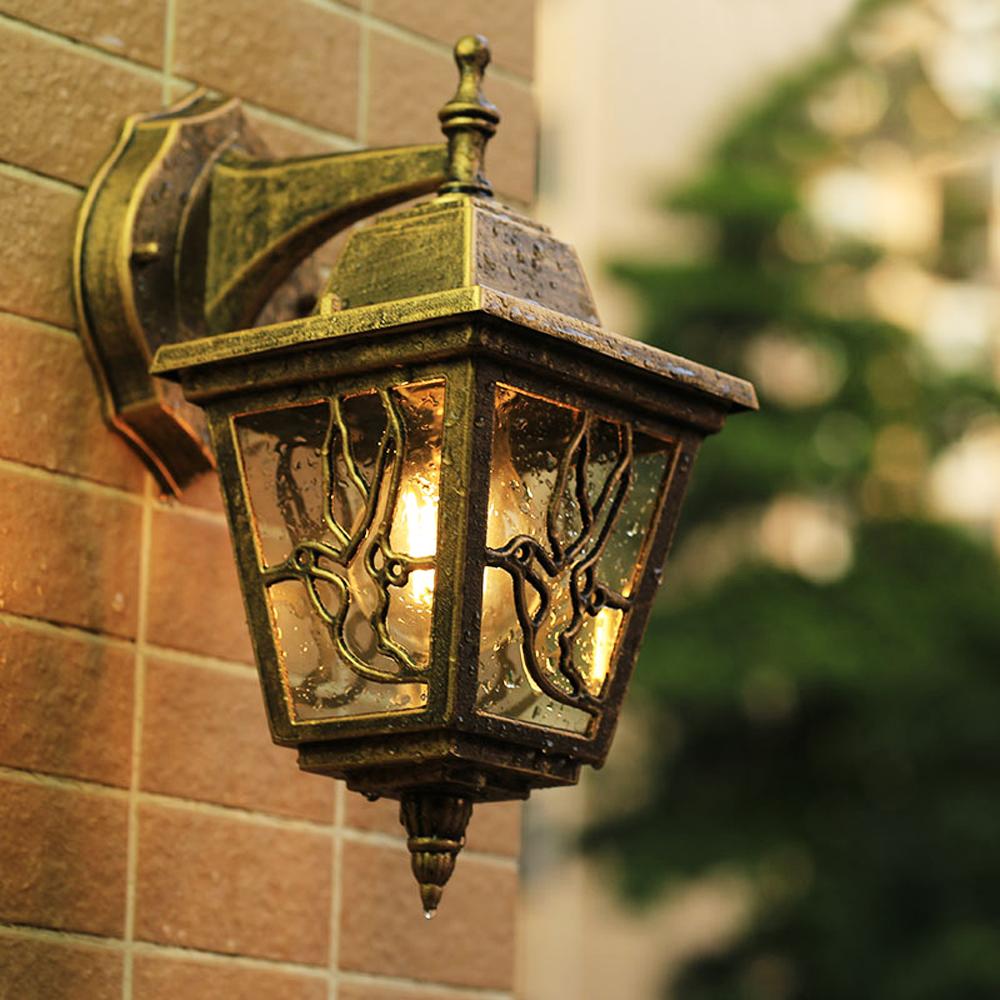Garden LED Foyer Outdoor Wall Sconce Light