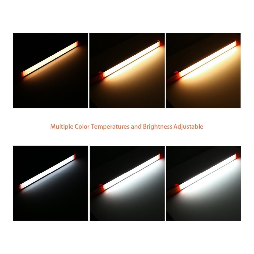 Handheld LED Light Photography Portable Ice Light for Cameras with Carrying Bag Remote Control USB