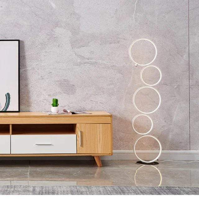 Nordic Ring Design Floor Lamp