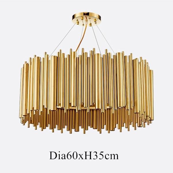 Italy Design Gold Delightfull Brubeck Chandelier