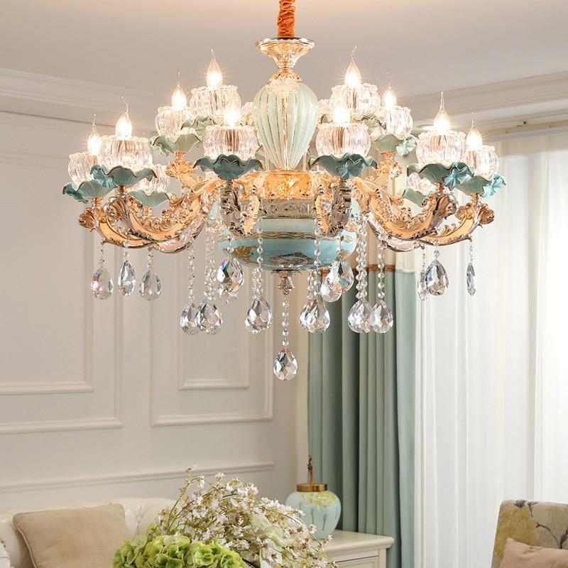 Lustre Kitchen/Living Room Crystal Chandelier