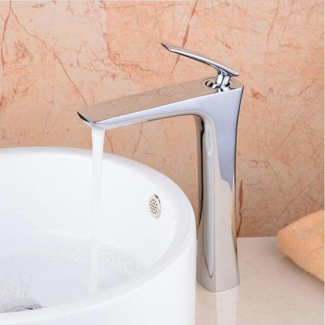 Luxury Golden Finish Bathroom Faucet