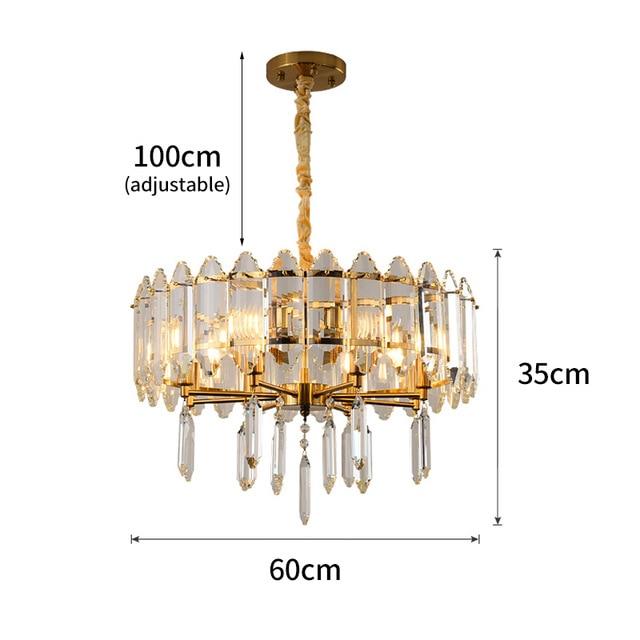 Luxury Round Crystal Chandelier