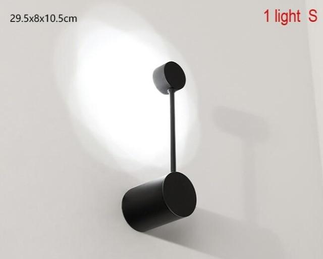 Minimalist Modern Black Wall Sconce
