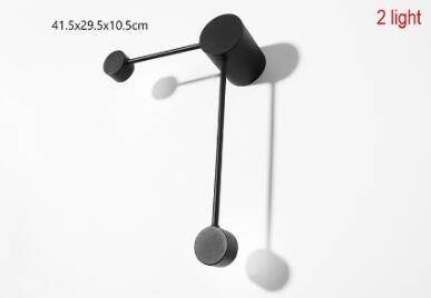 Minimalist Modern Black Wall Sconce