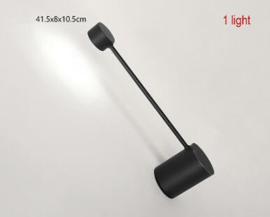 Minimalist Modern Black Wall Sconce