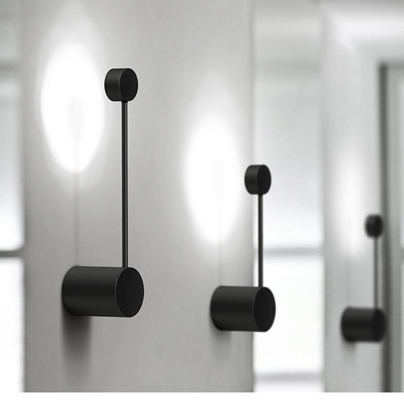Minimalist Modern Black Wall Sconce