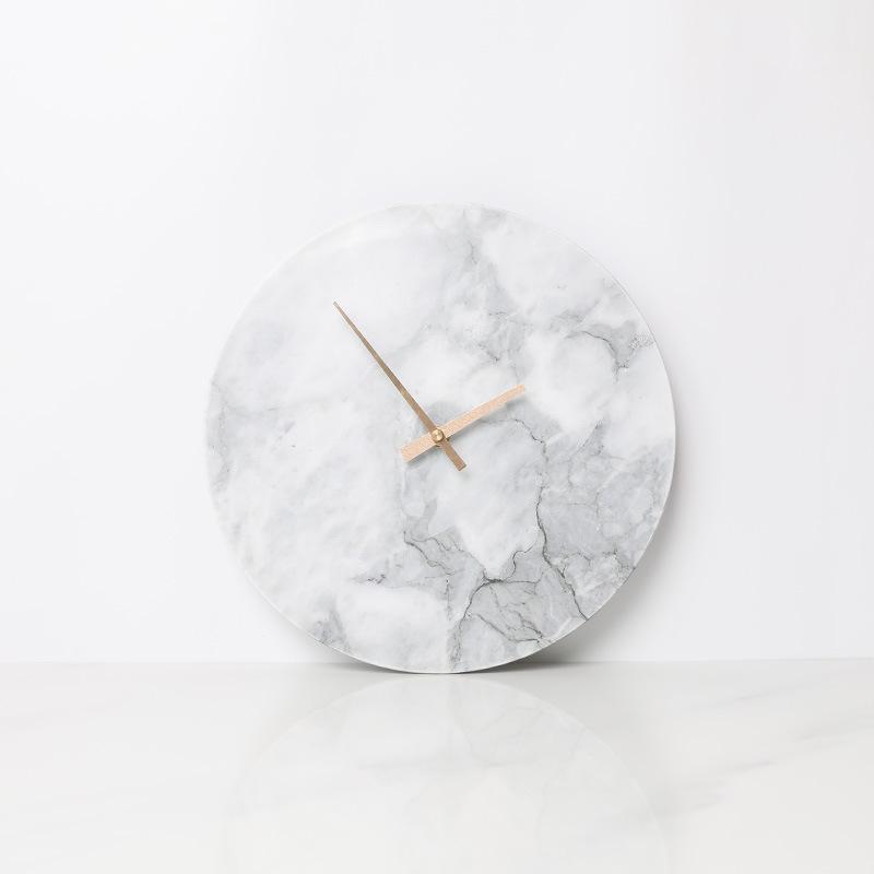 Avenila Select Minimalist Marble Clock