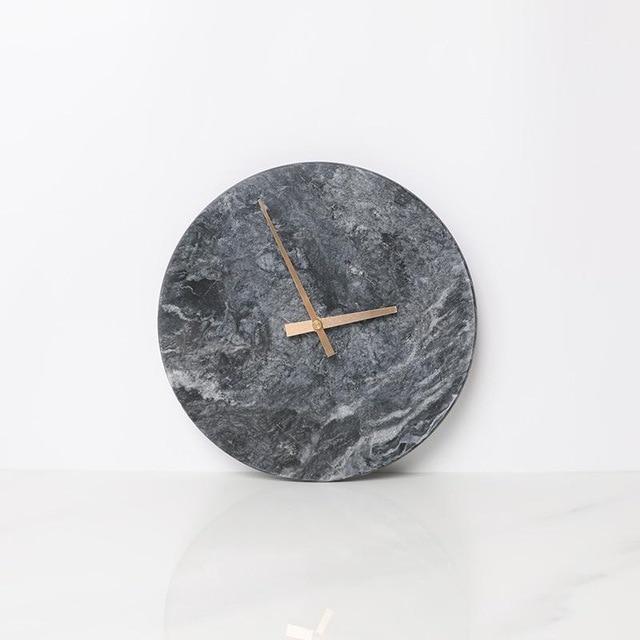Avenila Select Minimalist Marble Clock