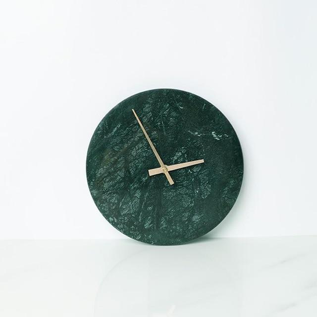 Avenila Select Minimalist Marble Clock
