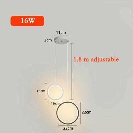Minimalist Ring Hanging Light Fixture