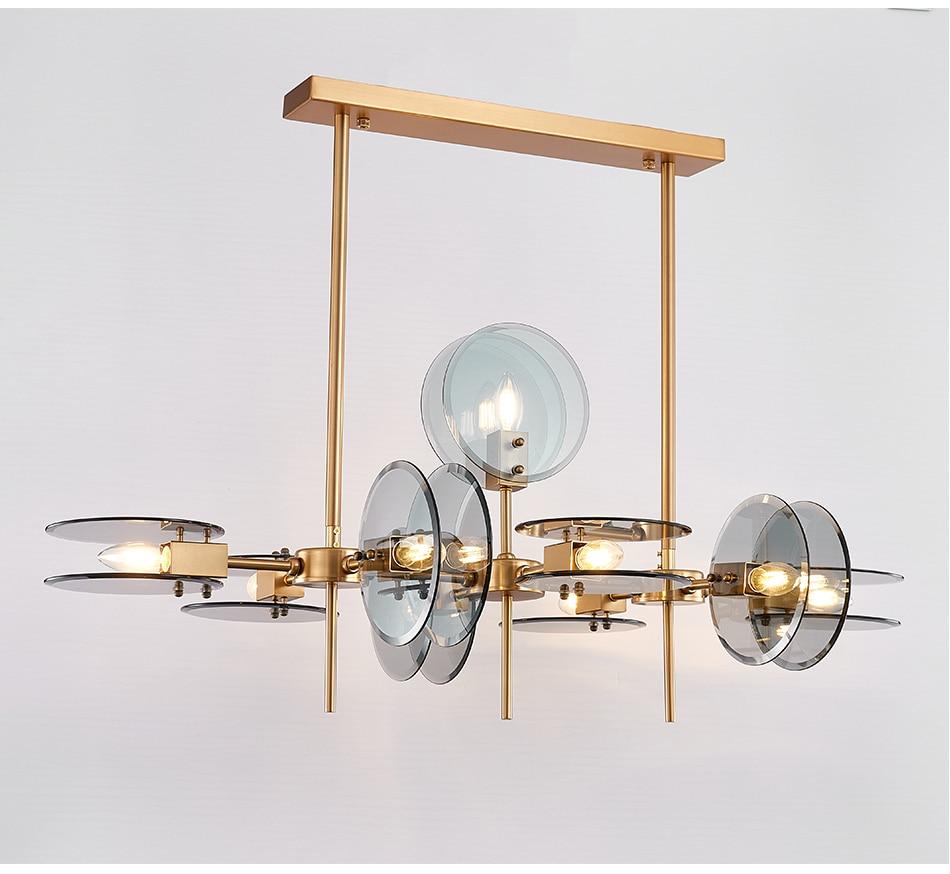Modern Designer Chandelier Branching Structure Creative Design Lighting Luxury Glass Hanging Lamp for Living Room Dining Room