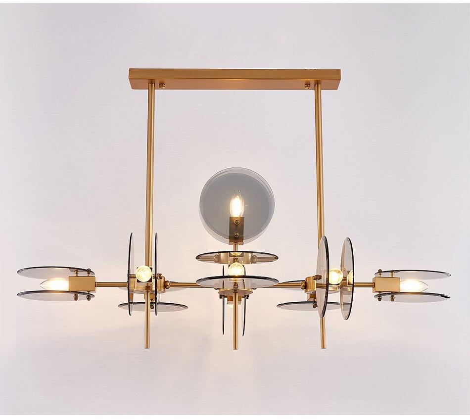 Modern Designer Chandelier Branching Structure Creative Design Lighting Luxury Glass Hanging Lamp for Living Room Dining Room