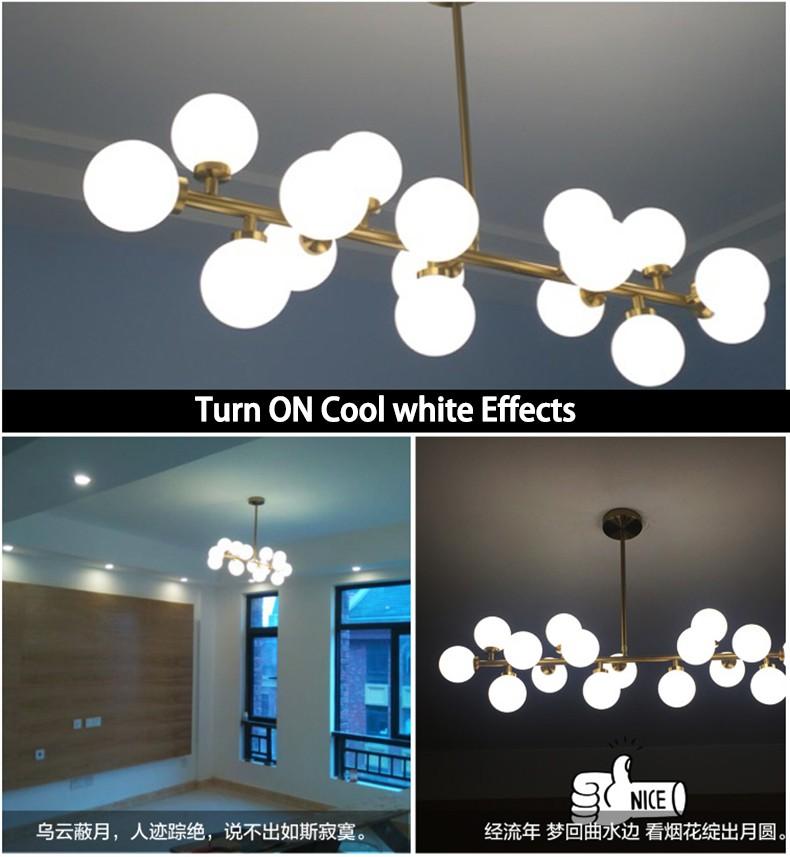 Modern Glass Balls Pendant Lamp