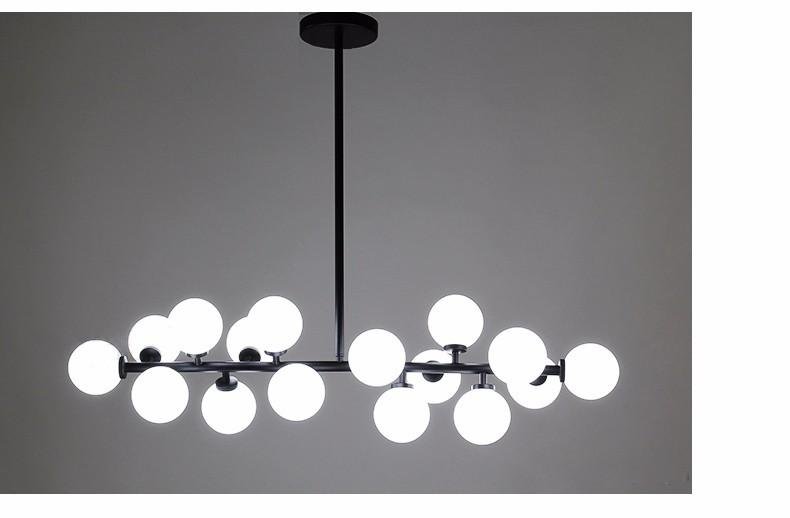 Modern Glass Balls Pendant Lamp