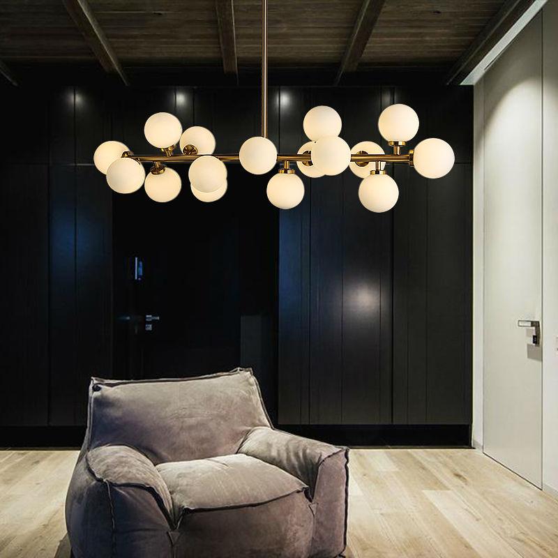 Modern Glass Balls Pendant Lamp