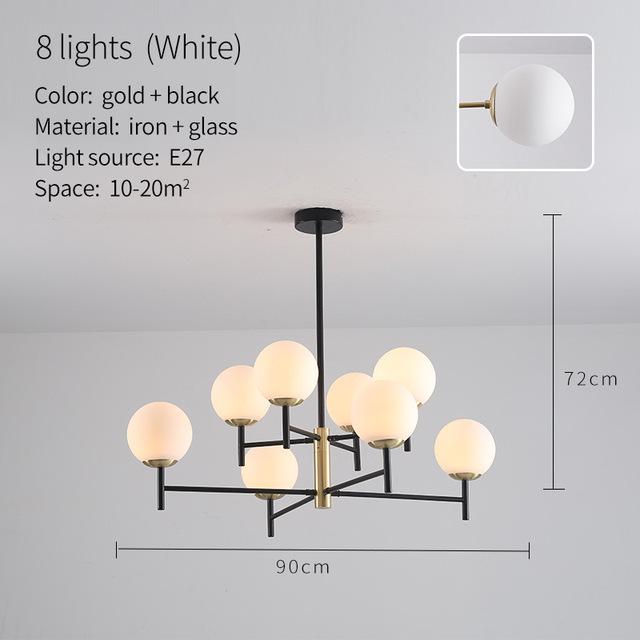 Modern Nordic Chandelier Light Fixture