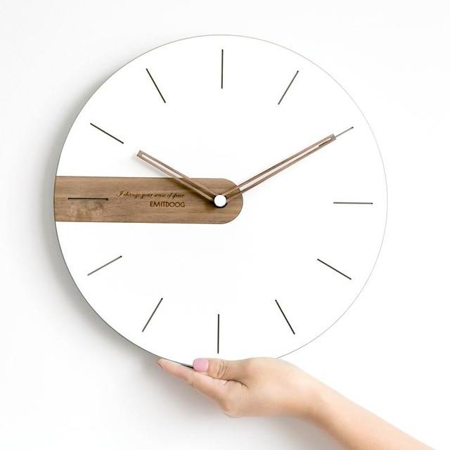 Modern Wall Clock Decor Accent
