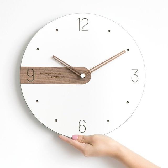 Modern Wall Clock Decor Accent