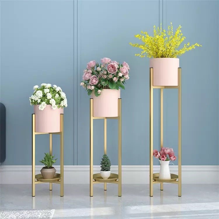 Moro plant pot stands set