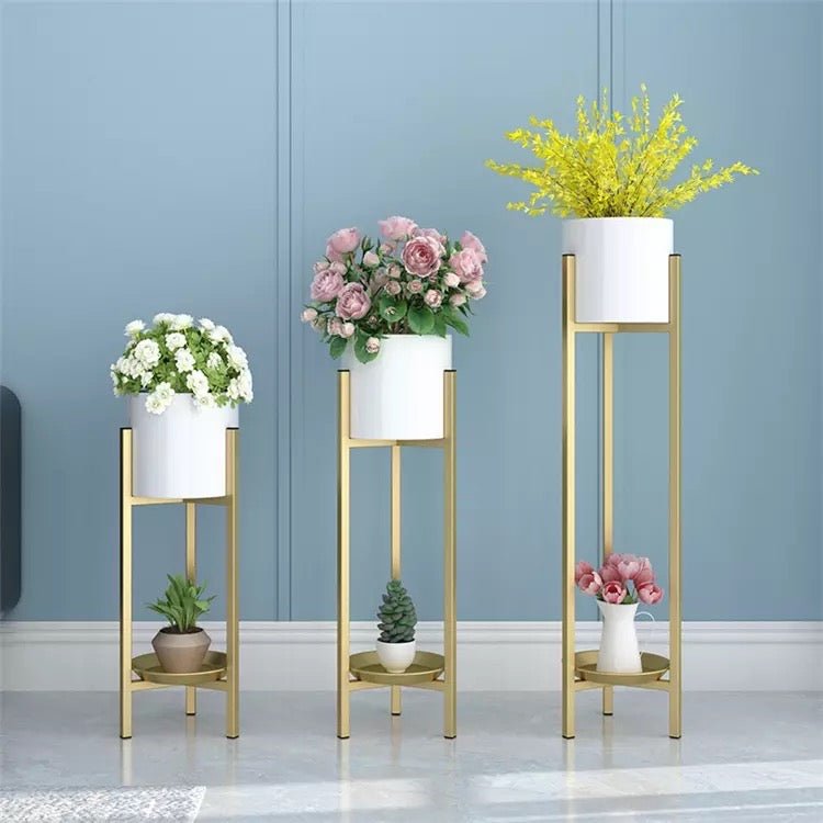 Moro plant pot stands set