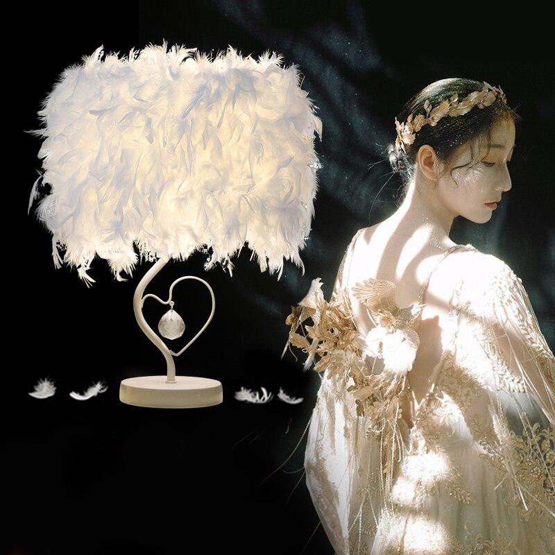 Avenila Selects Multi-Color Feather Lamp