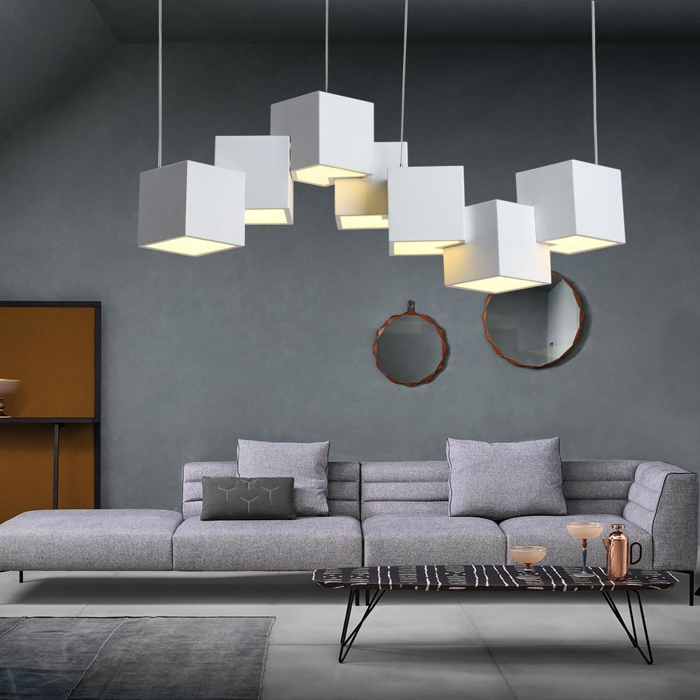 Multi Cube LED Chandelier