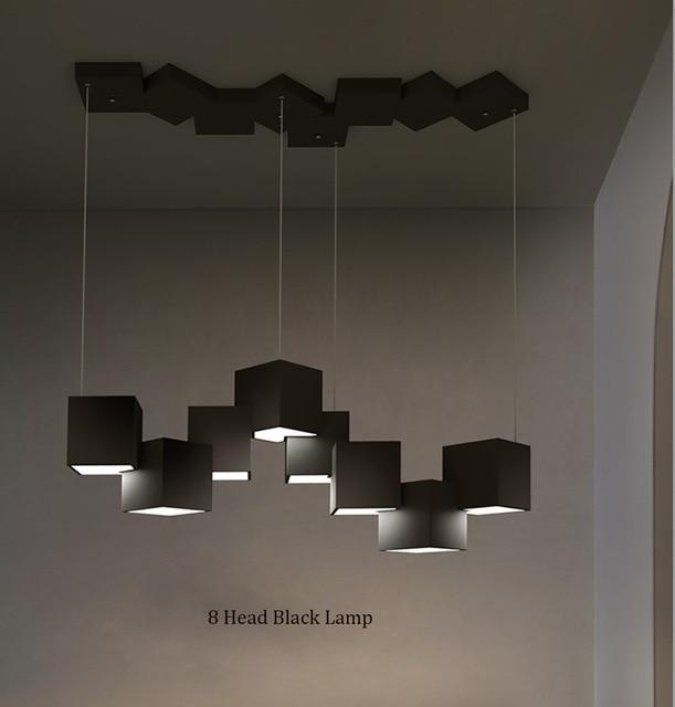 Multi Cube LED Chandelier