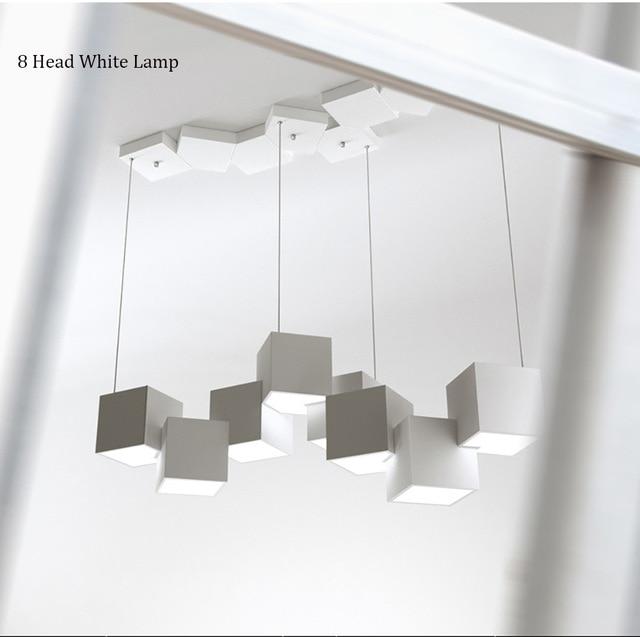 Multi Cube LED Chandelier