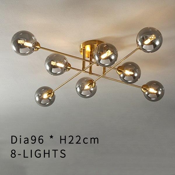 Nordic Molecular LED Chandelier