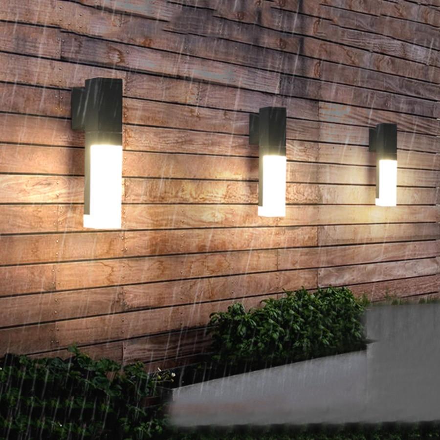 Outdoor Motion Sensor LED Waterproof Wall Sconce Light