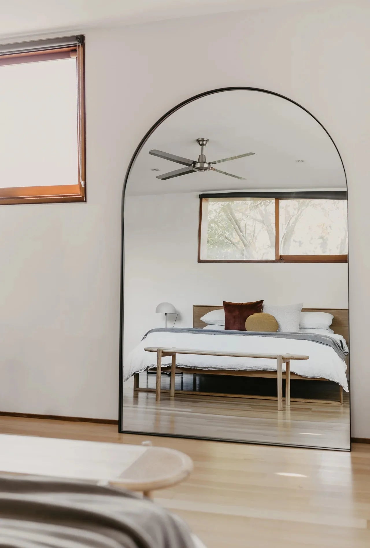 Over size aluminum Arch Mirror (3 sizes)
