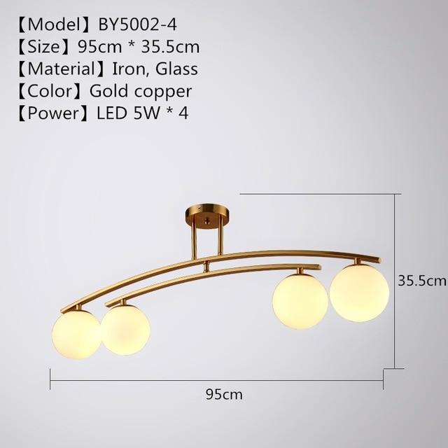 Postmodern LED Chandelier Light