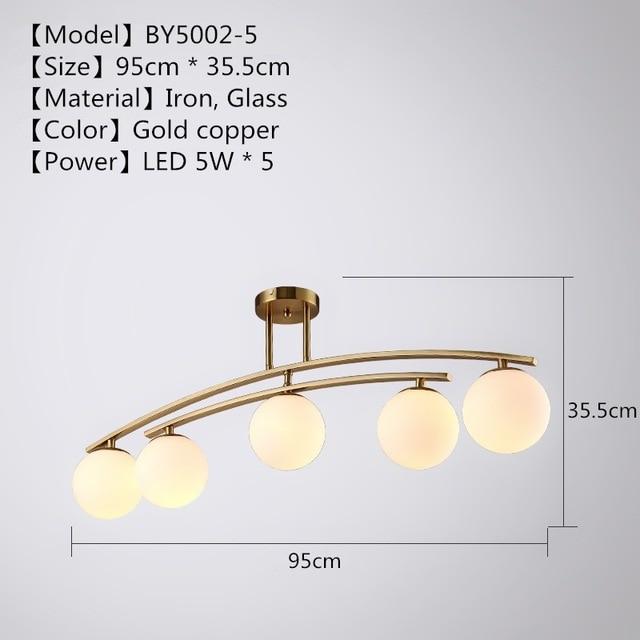 Postmodern LED Chandelier Light