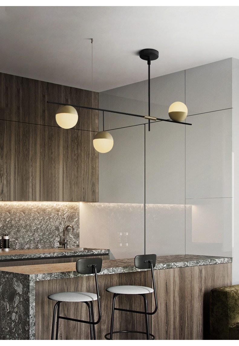 Postmodern Luxury Ball Chandelier