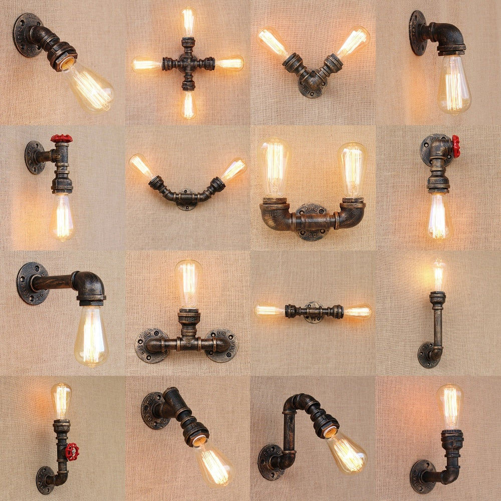 Retro Industrial Wall Lamp