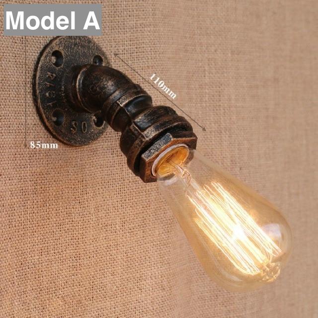 Retro Industrial Wall Lamp