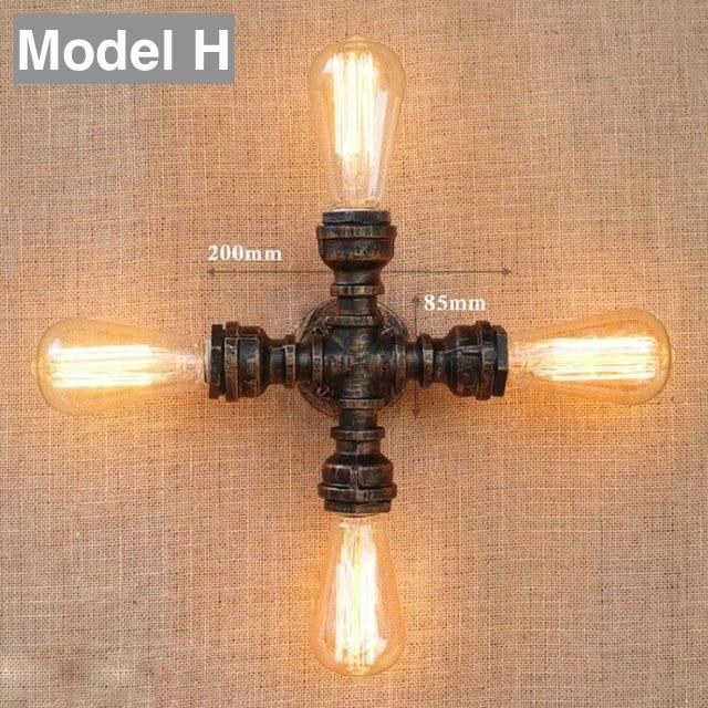 Retro Industrial Wall Lamp
